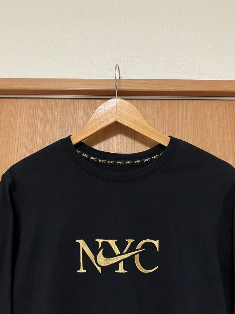 NY限定 希少 NIKE NYC TEE 刺繍 ロンT 長袖 デザイン ナイキ 画像3