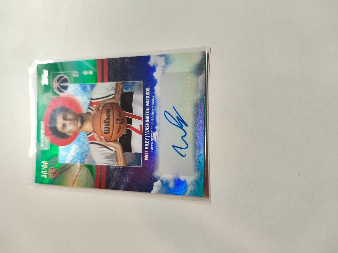 Will Riley 直筆サイン 99シリ Topps 画像3