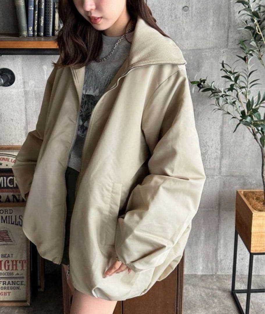 apres jour mignon 中綿バルーンブルゾンZOZOTOWN限定 画像2