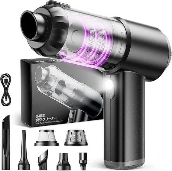 ハンディクリーナー 25000Pa 強力吸引 4WAY LEDライト 画像3