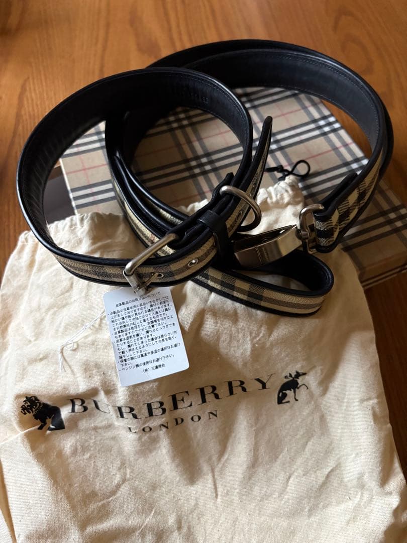 BURBERRY ペット用首輪＆リード 画像3