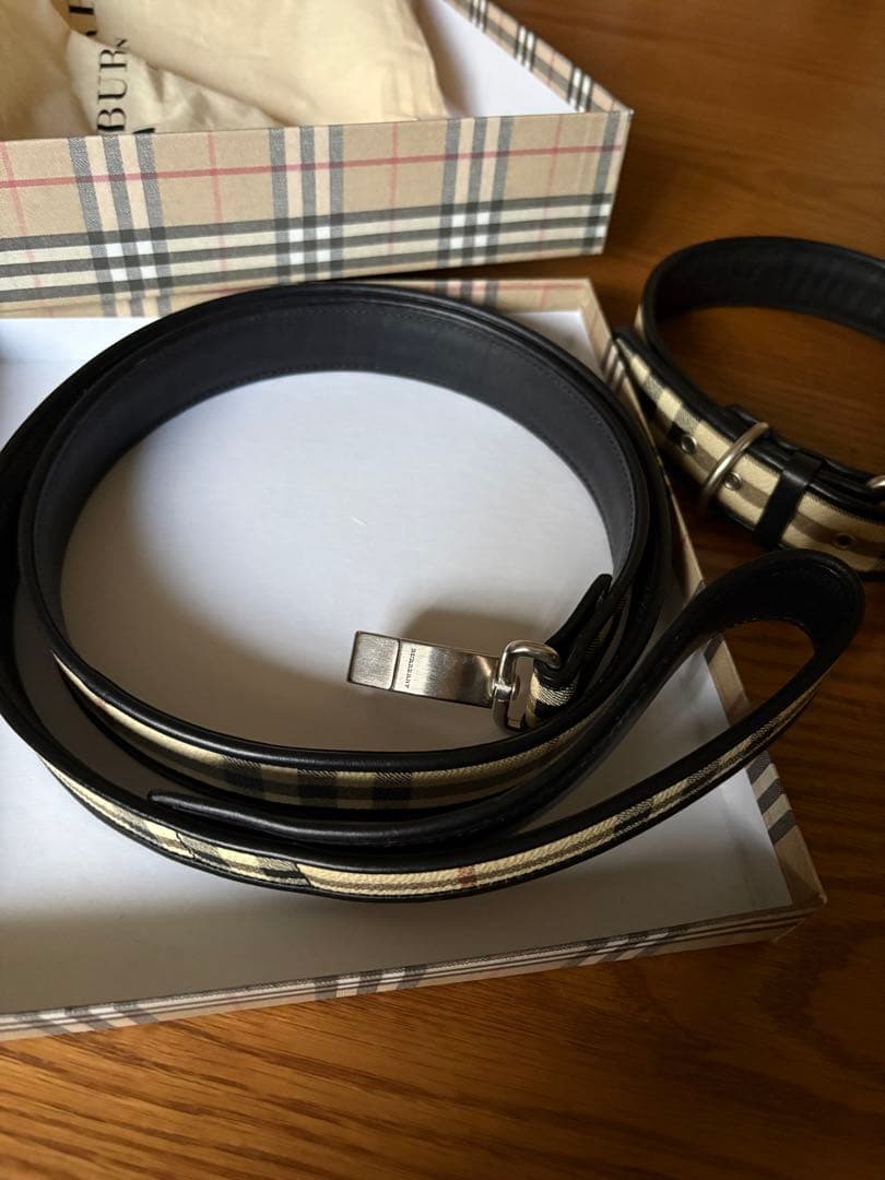 BURBERRY ペット用首輪＆リード 画像2
