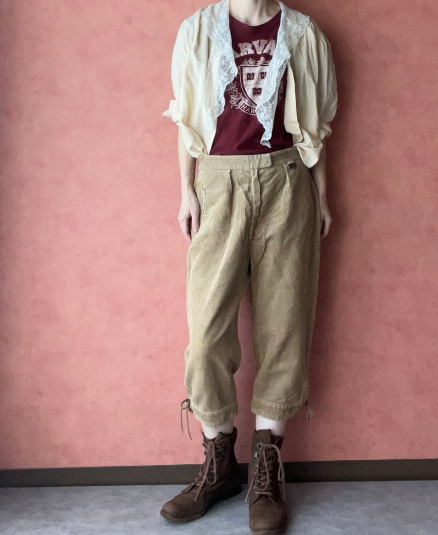 EURO VINTAGE corduroy pants jantiques