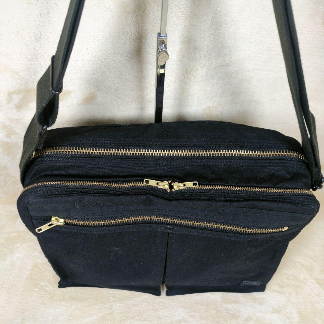 完売品 PORTER ポーター DUAL デュアル ショルダーバッグ ブラック 画像4