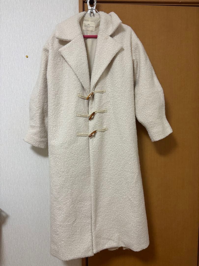 Acka original boa long coat 画像2