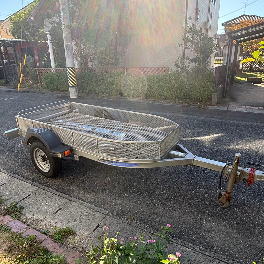 カーゴトレーラー ソレックス ボートトレーラー 岐阜発 車検あり