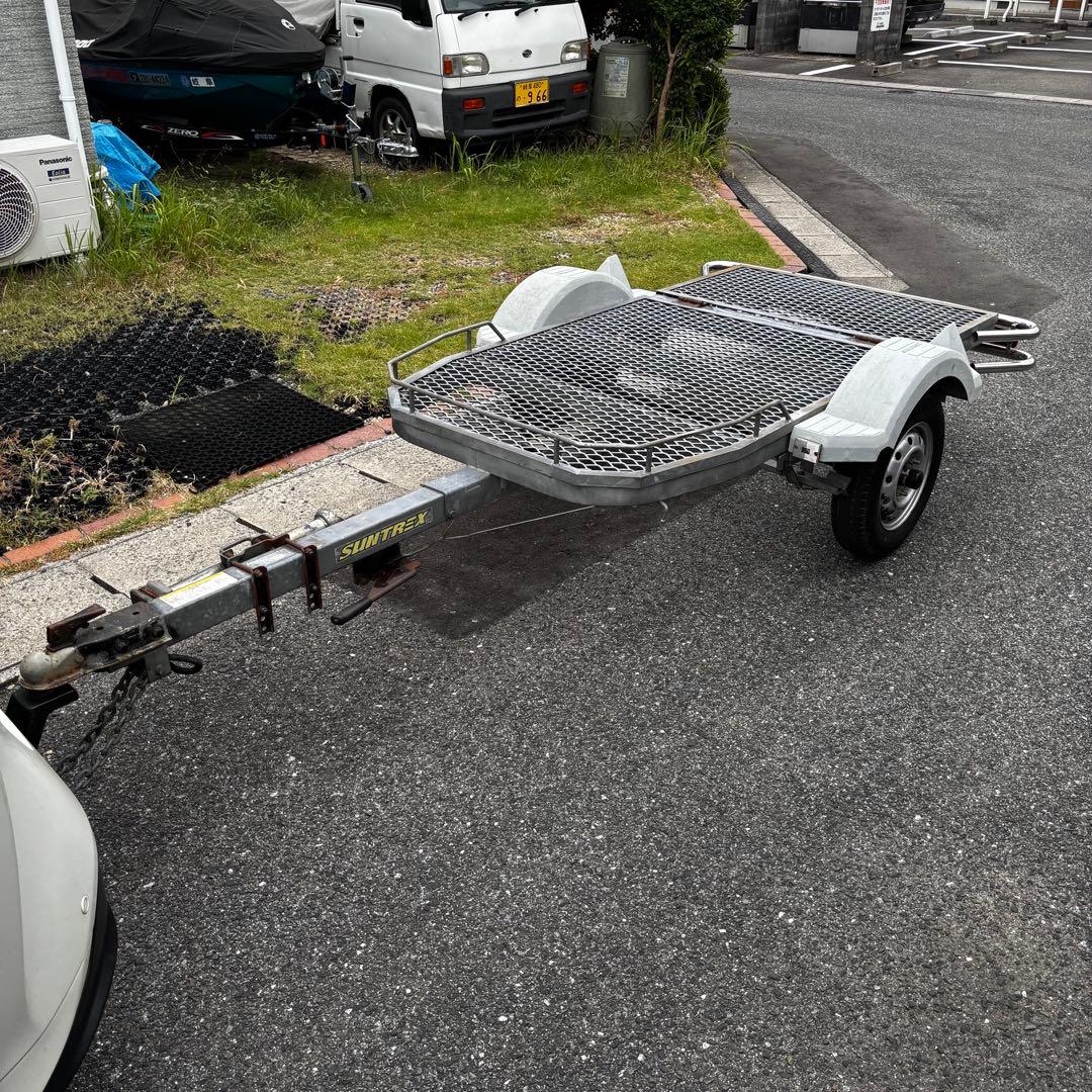 SUNTREX サントレックス 軽カーゴトレーラー 350kg積載 車検付き