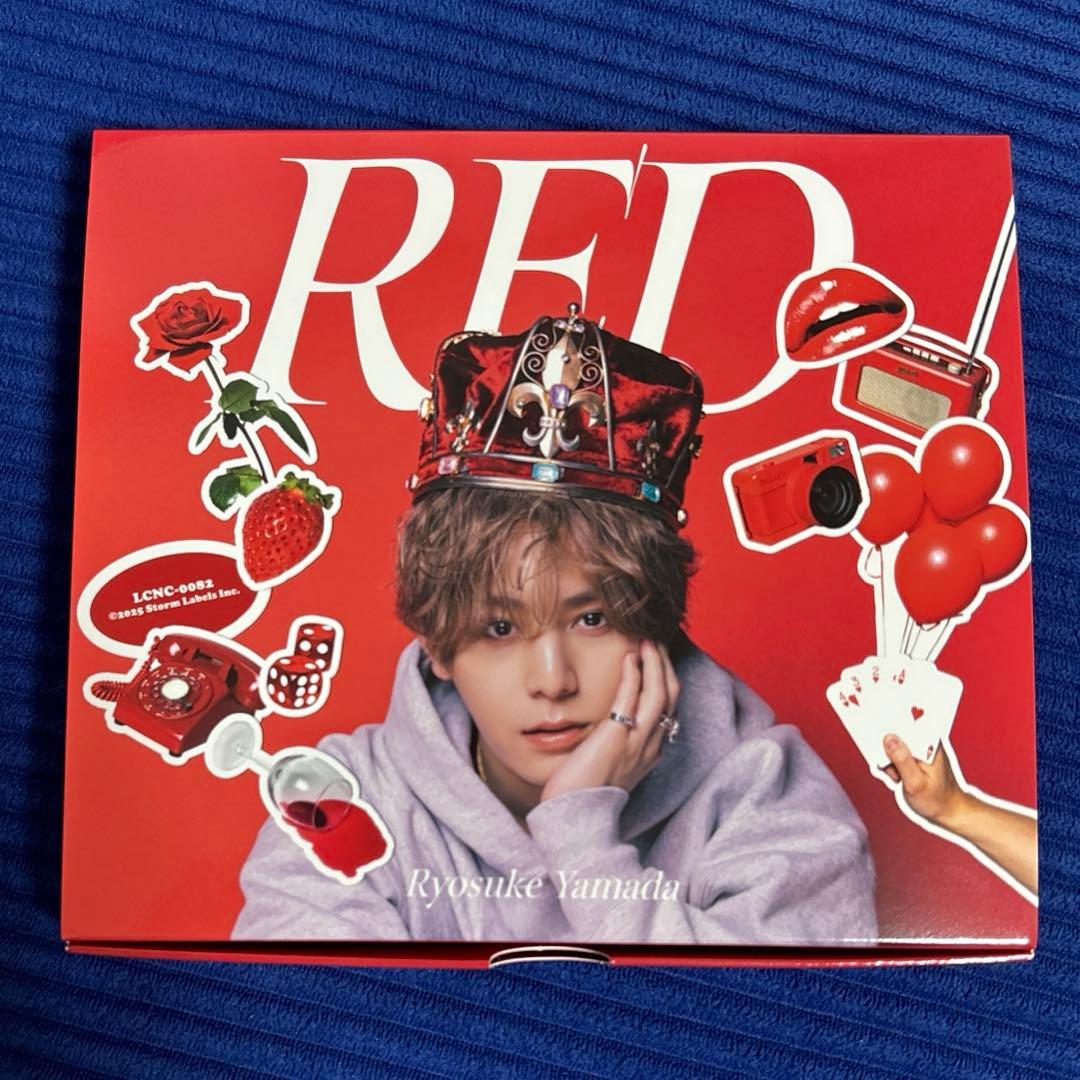 Ryosuke Yamada 山田涼介 RED Deep RED盤 トレカ付き