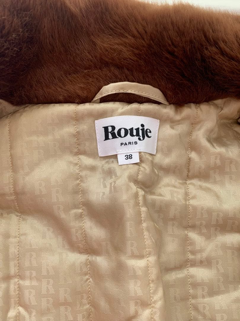 完売品Rouje フェイクファージャケット 画像4