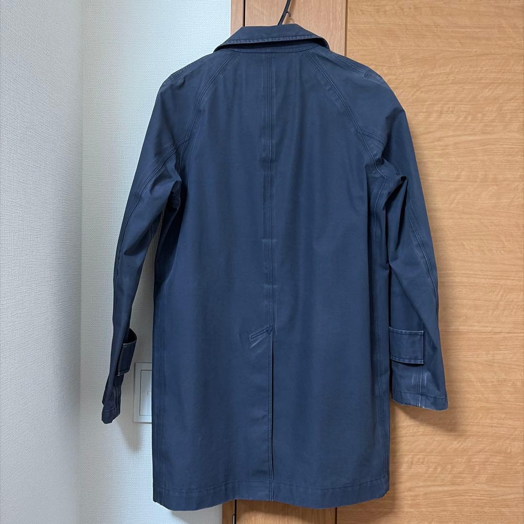 格安 nanamica GORE-TEX ステンカラーコート ネイビー S 画像2