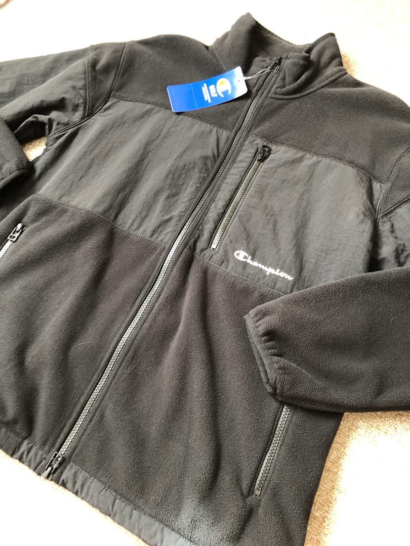 新品 Champion チャンピオン フリース ジャケット アウター Mサイズ 画像2