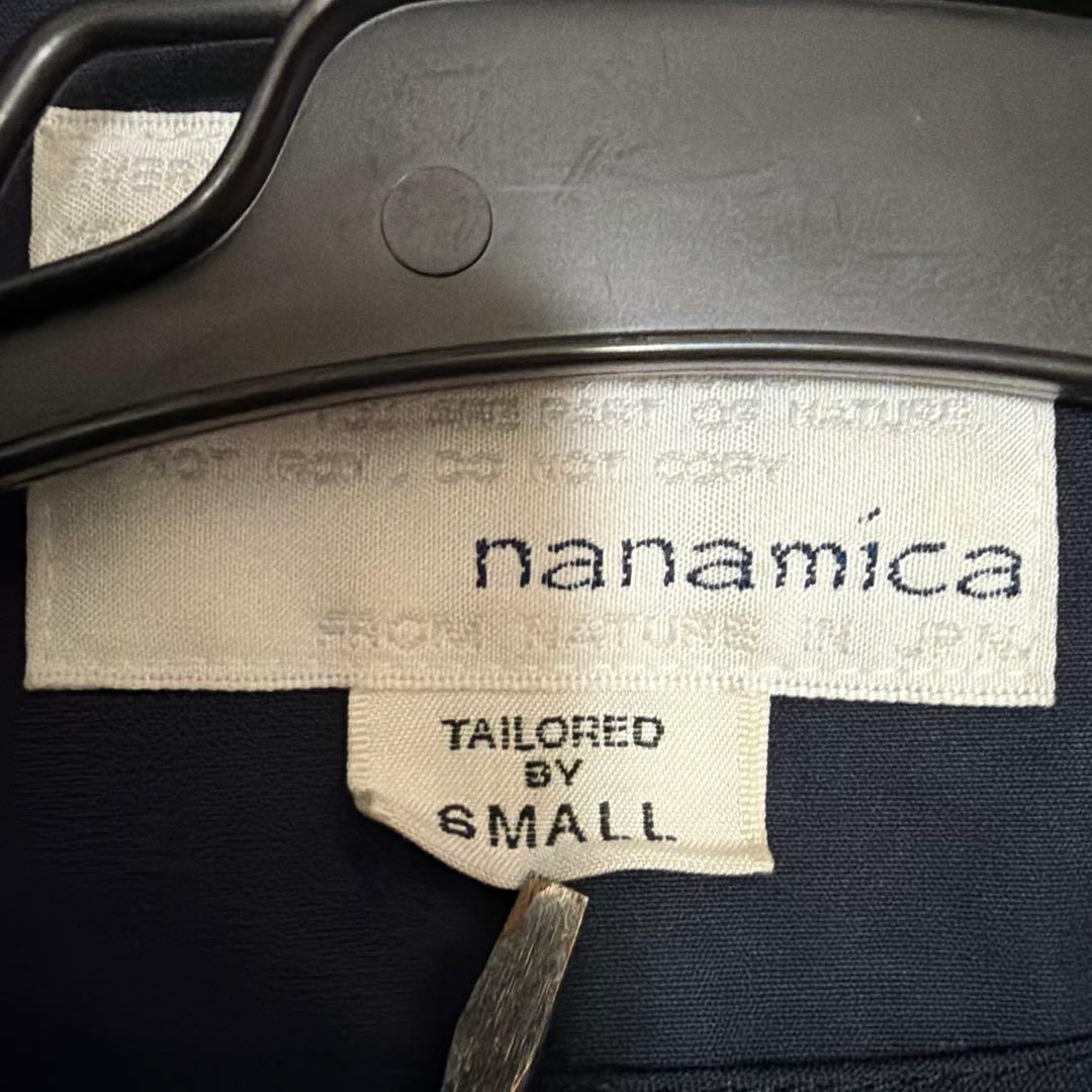 格安 nanamica GORE-TEX ステンカラーコート ネイビー S 画像4