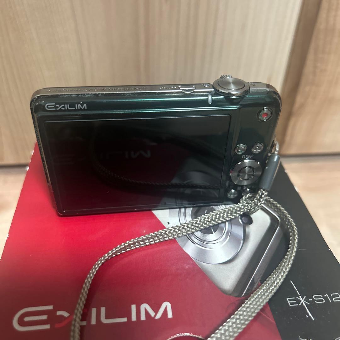 CASIO EXILIM EX-S12 グリーン 希少カラー 箱付き 画像4
