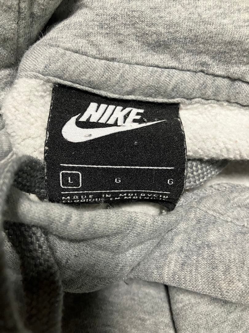 NIKE パーカー グレー L 画像3