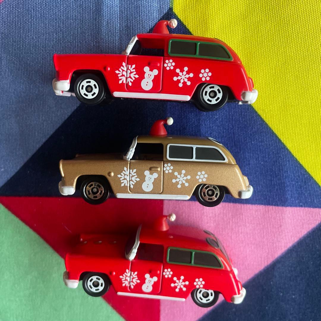 【6台】クリスマス ディズニーモータース 特別仕様車 ミッキー プーさん トミカ 画像4