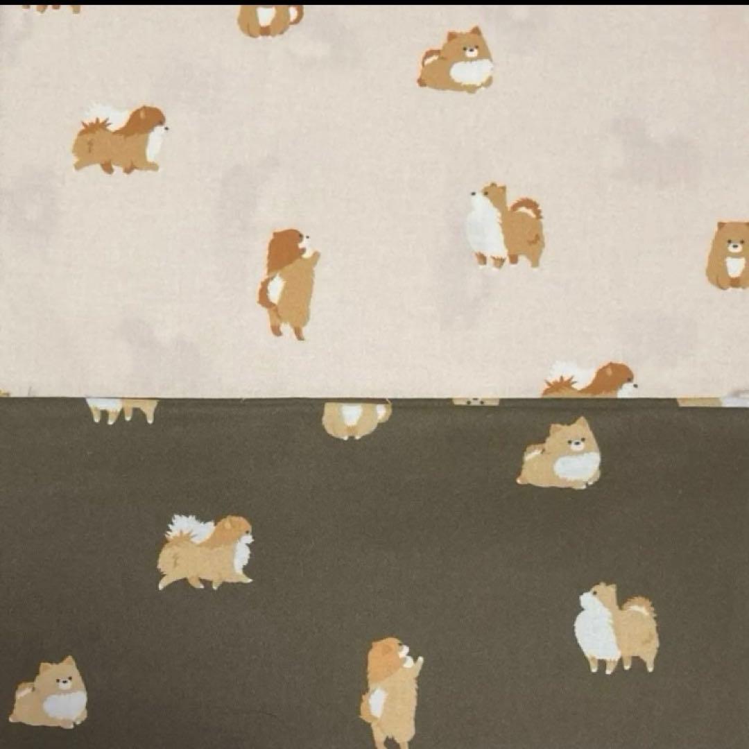 韓国生地 ポメラニアン ハンドメイド 入学 入園 オーダー