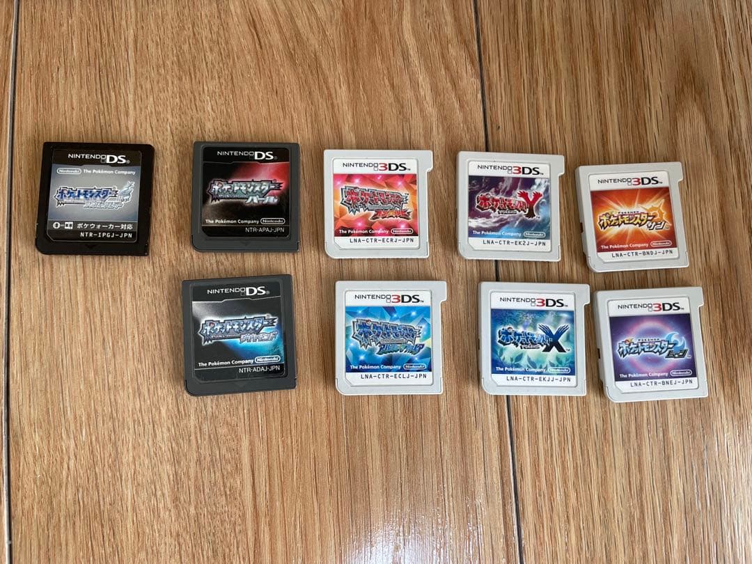 まとめ売り ニンテンドー3DS DS ポケットモンスター 9本セット