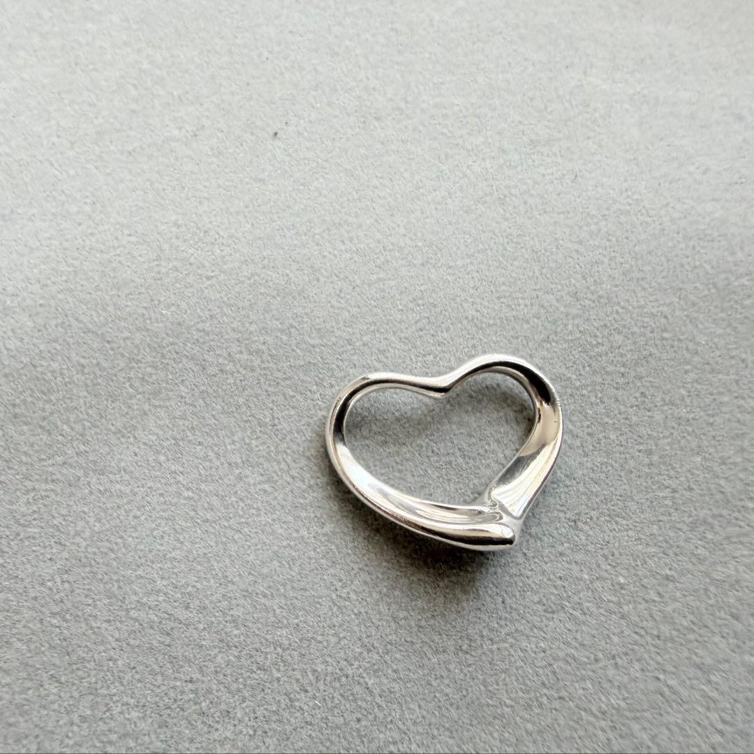 TIFFANY ティファニー オープンハート ペンダントトップ STERLING 画像2