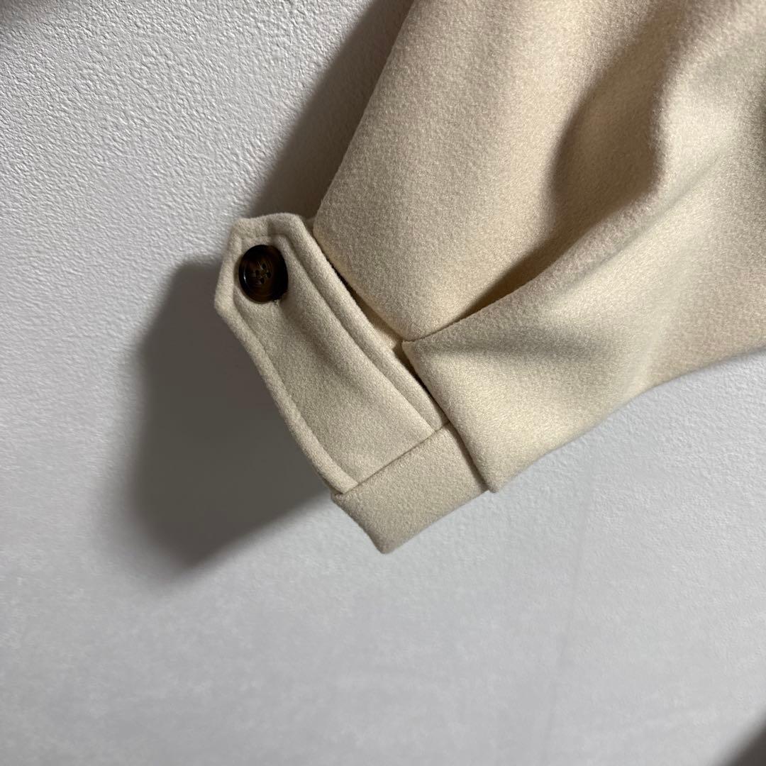 タグ付き新品 JAYRO ロングコート アイボリー 画像4