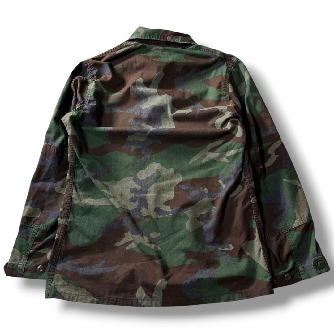 US ARMY 実物 BDUジャケット フィールドジャケット ウッドランドカモ 画像4