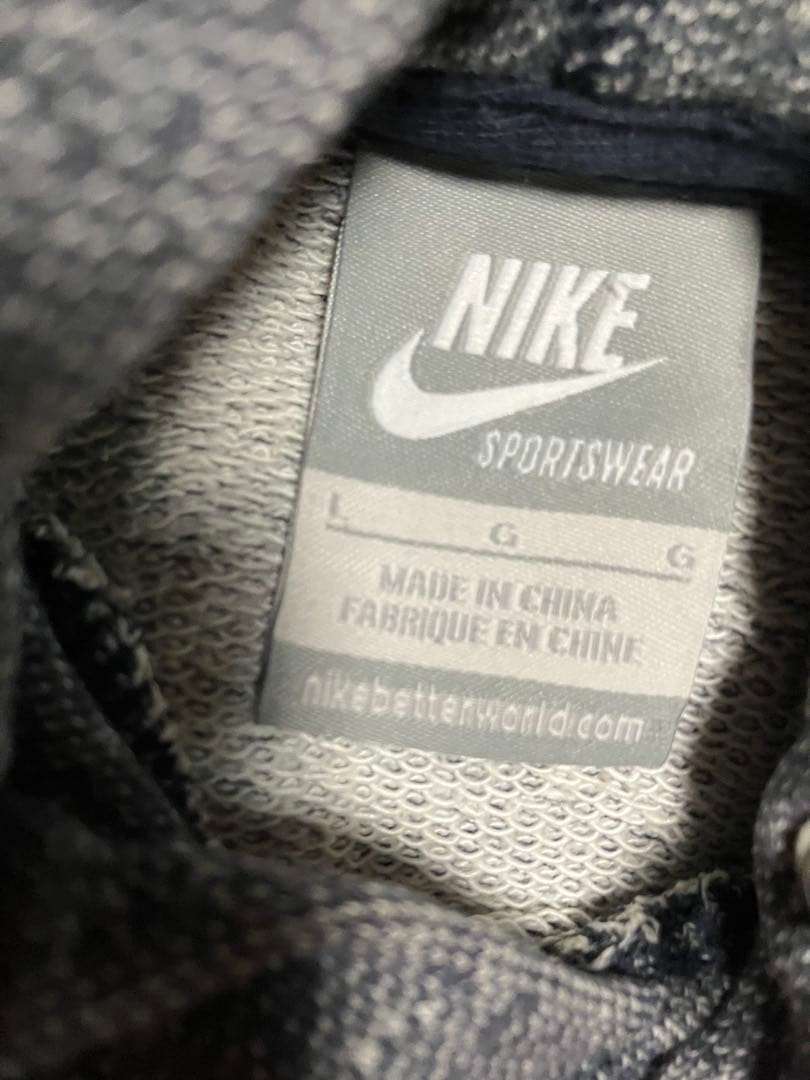 NIKE SPORTSWEAR パーカー グレー L 画像3