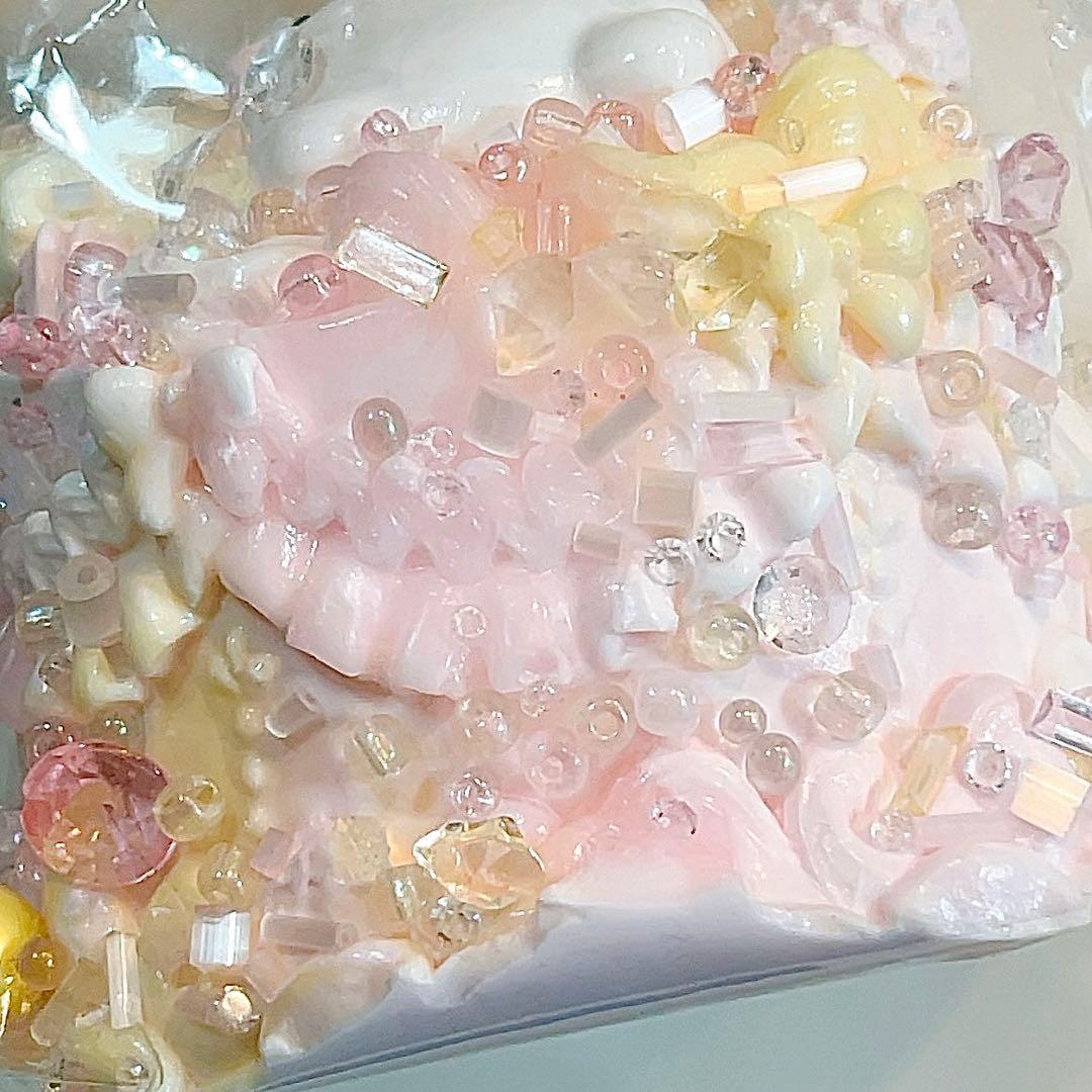 ♡1点限定！即日発送♡ホールケーキ ねこ スクイーズ サクラ 夜光 XL 画像4