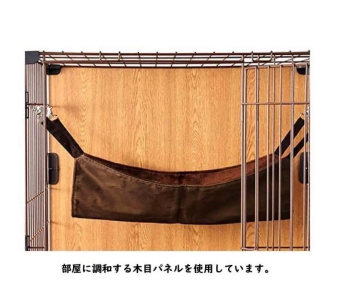 キャットサークル 2段 猫サークル 猫ケージ 新品 猫用サークル ハンモック 画像4