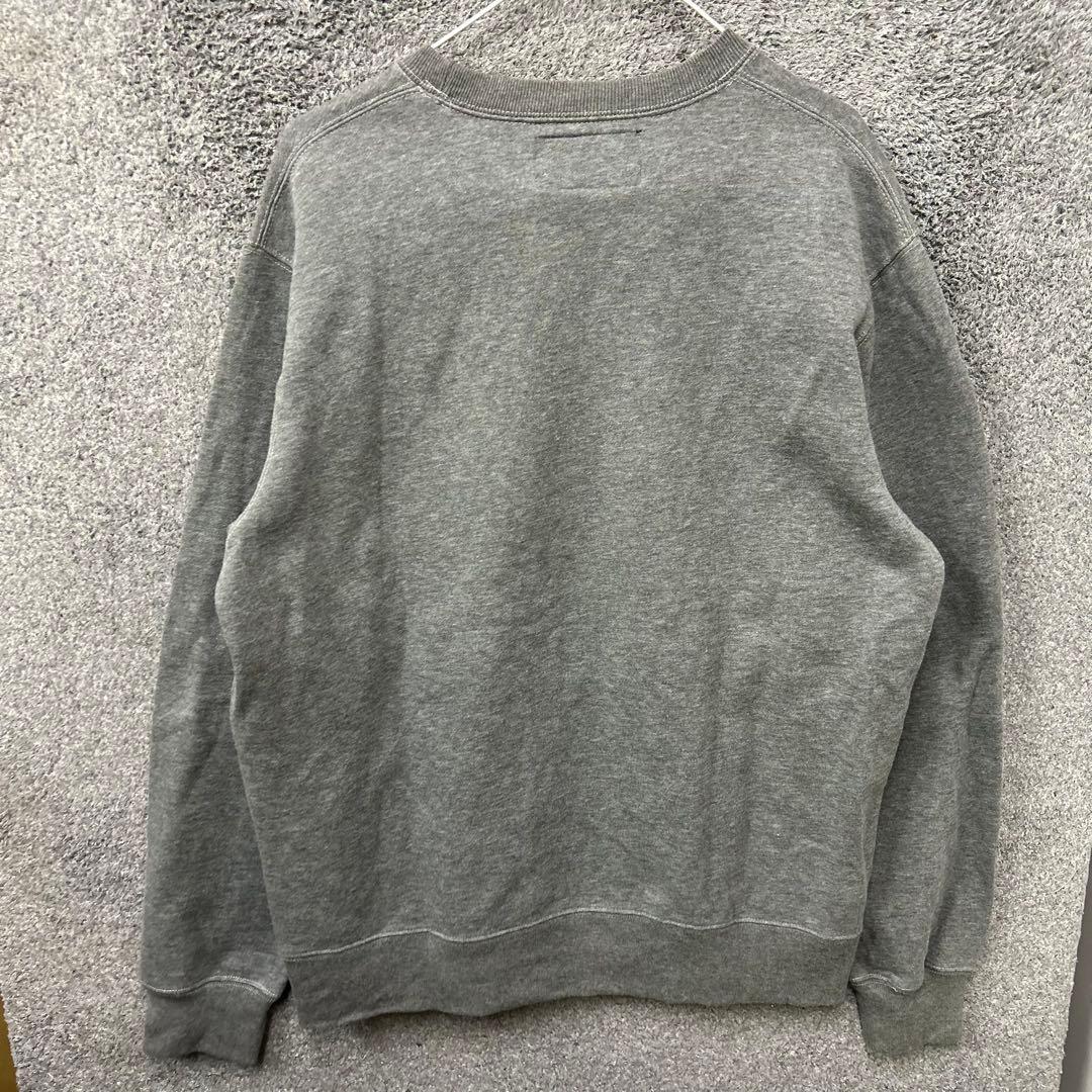 【F118】 Abercrombie & Fitch 前Vスウェット サイズS 画像3