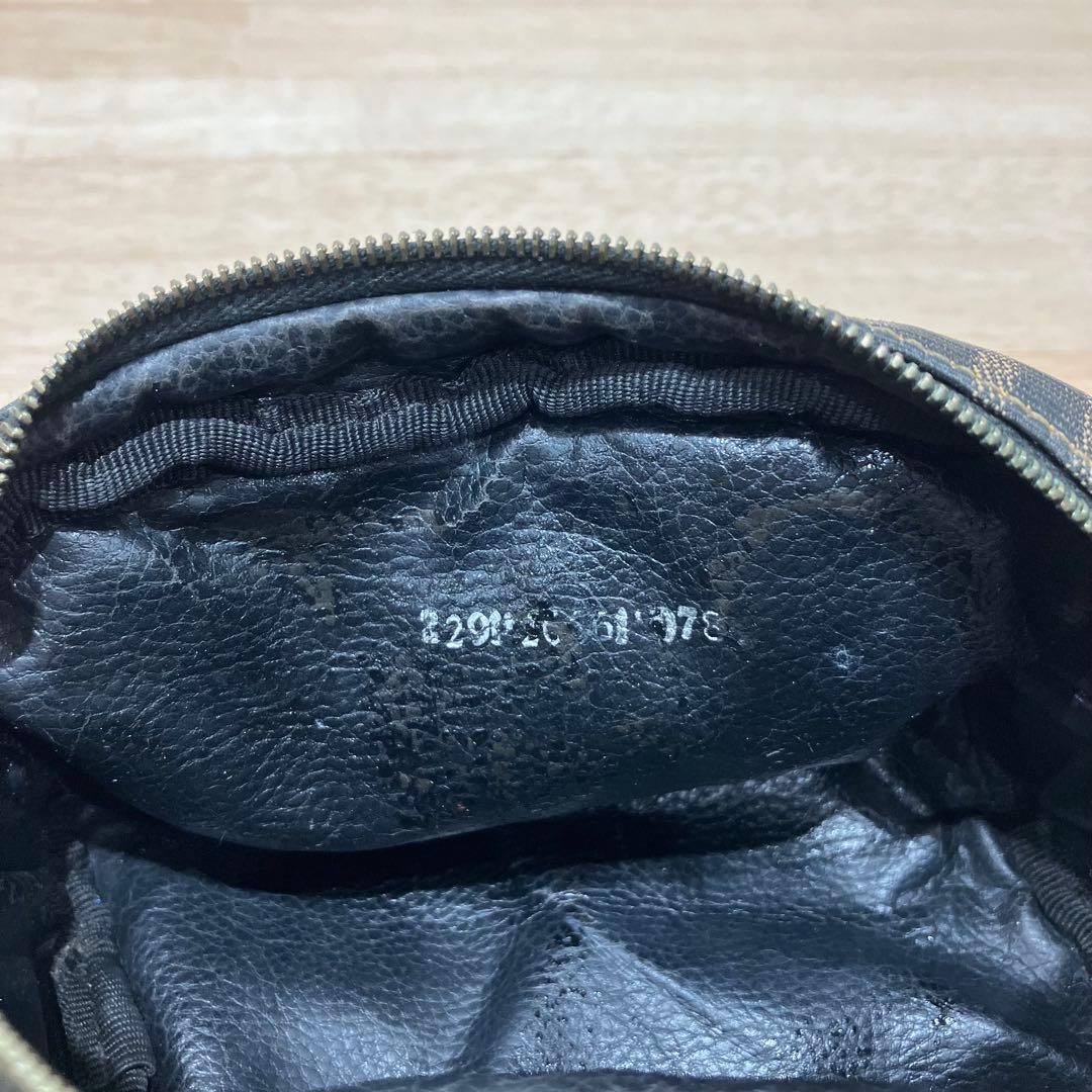 ＋FENDI ズッカ柄 ポーチ ブラウン系 フェンディ 化粧ポーチ ヴィンテージ 画像5