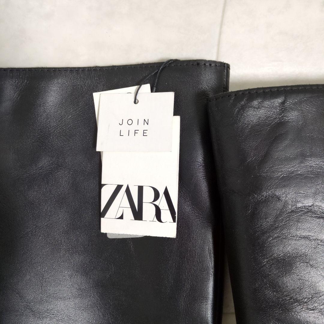 ロングブーツ ブラック ZARA 新品タグ付き 画像4