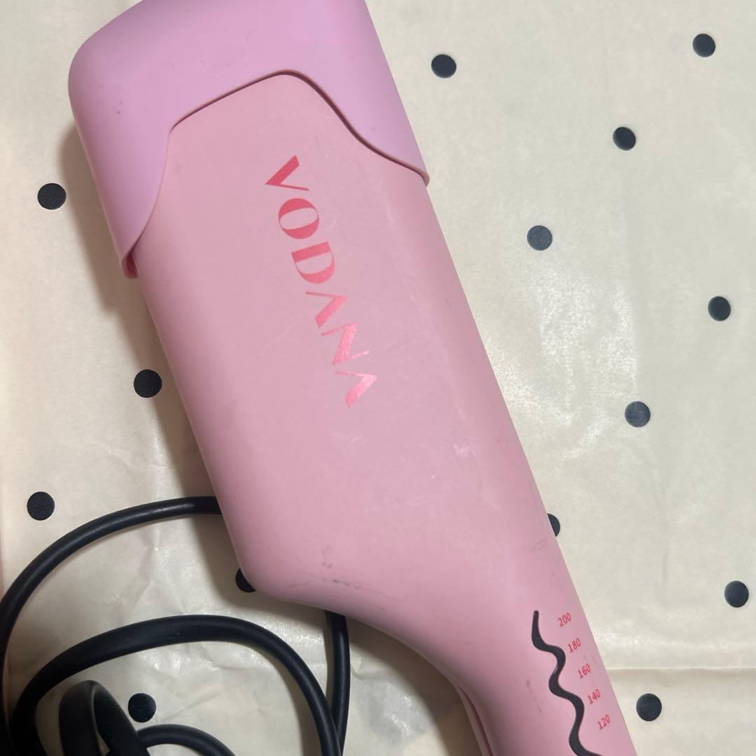 VODANA ウェーブアイロン ピンク 32mm 本体 画像4