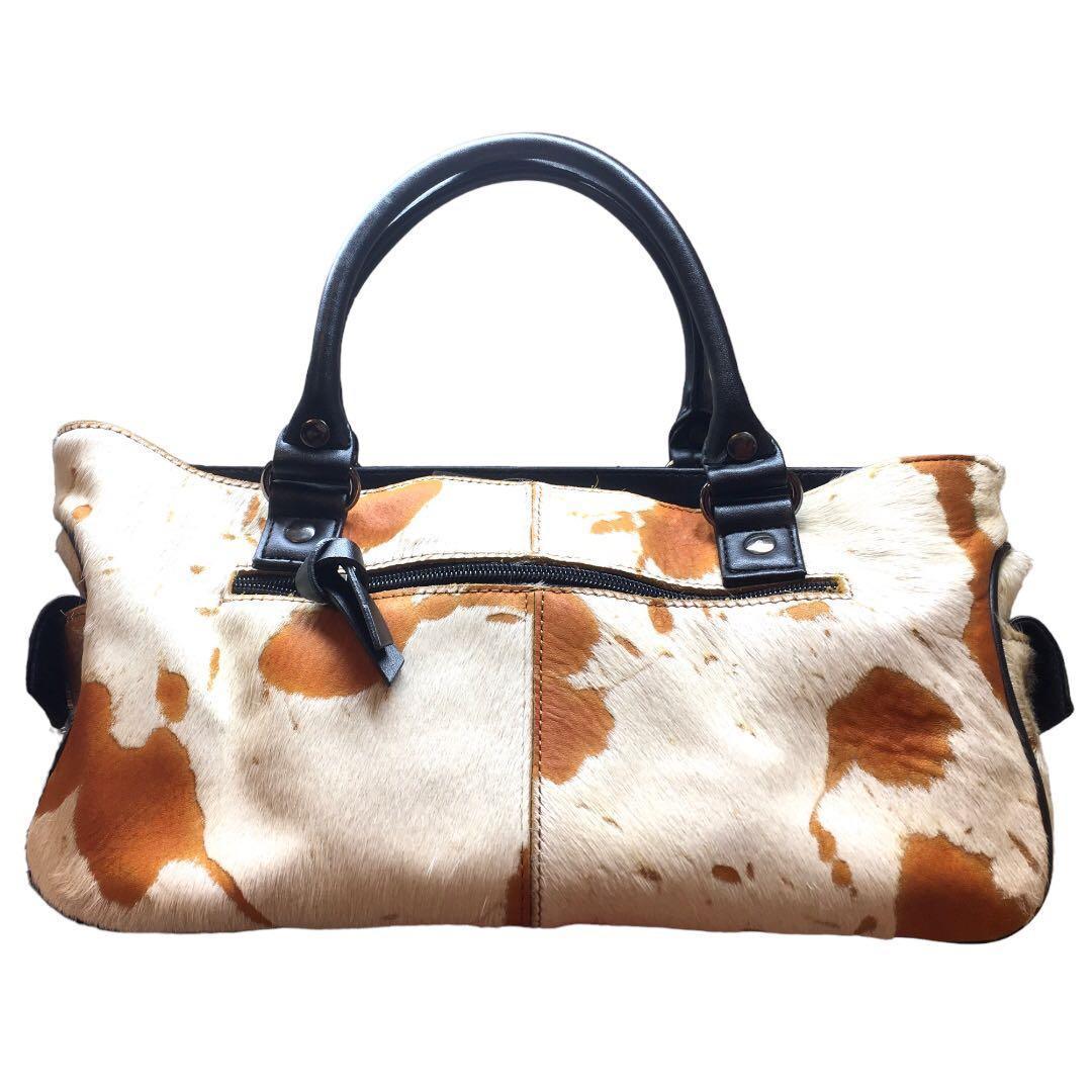極美品♪ 未使用品 ハラコ ハンドバッグ 画像4