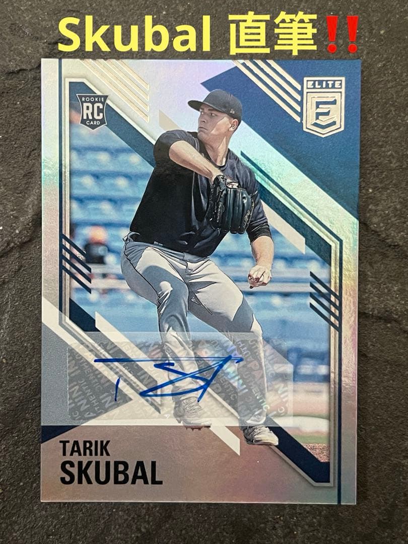 サイ・ヤング賞2回‼️Tarik Skubal 直筆サインカード スクーバル