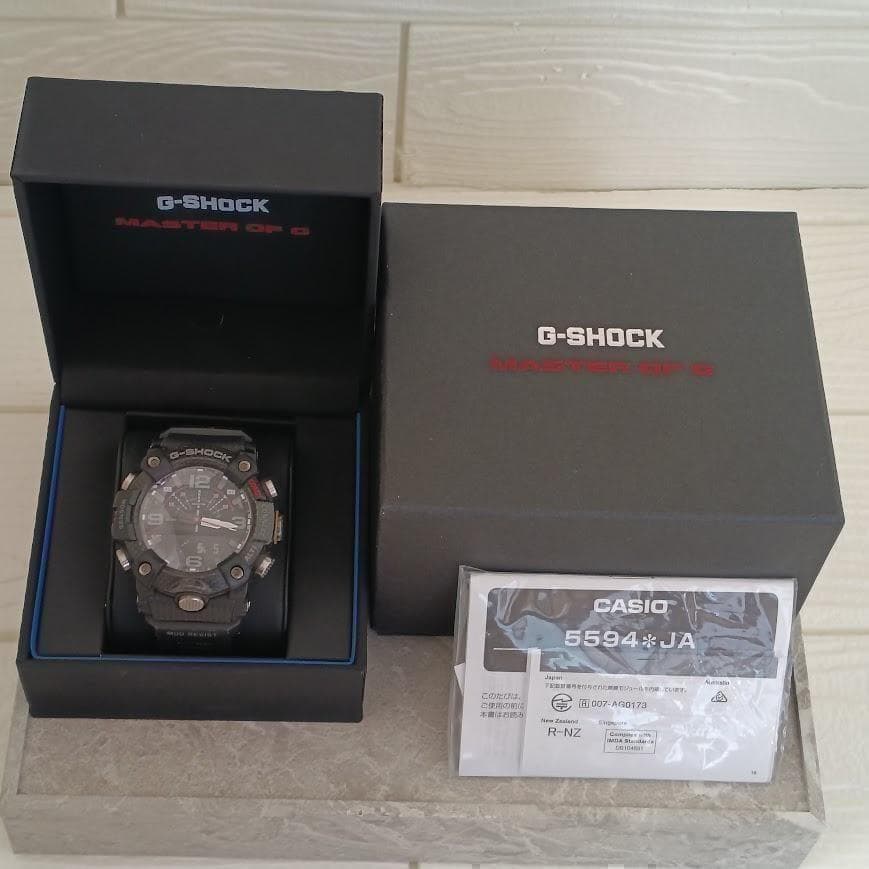 カシオ G-SHOCK マッドマスター GG-B100 箱・説明書 カーボンコア 画像2