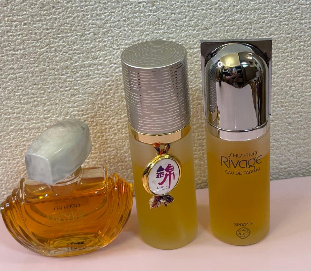 資生堂 香水 3本セット プレサージュ 錦 リヴァージュ