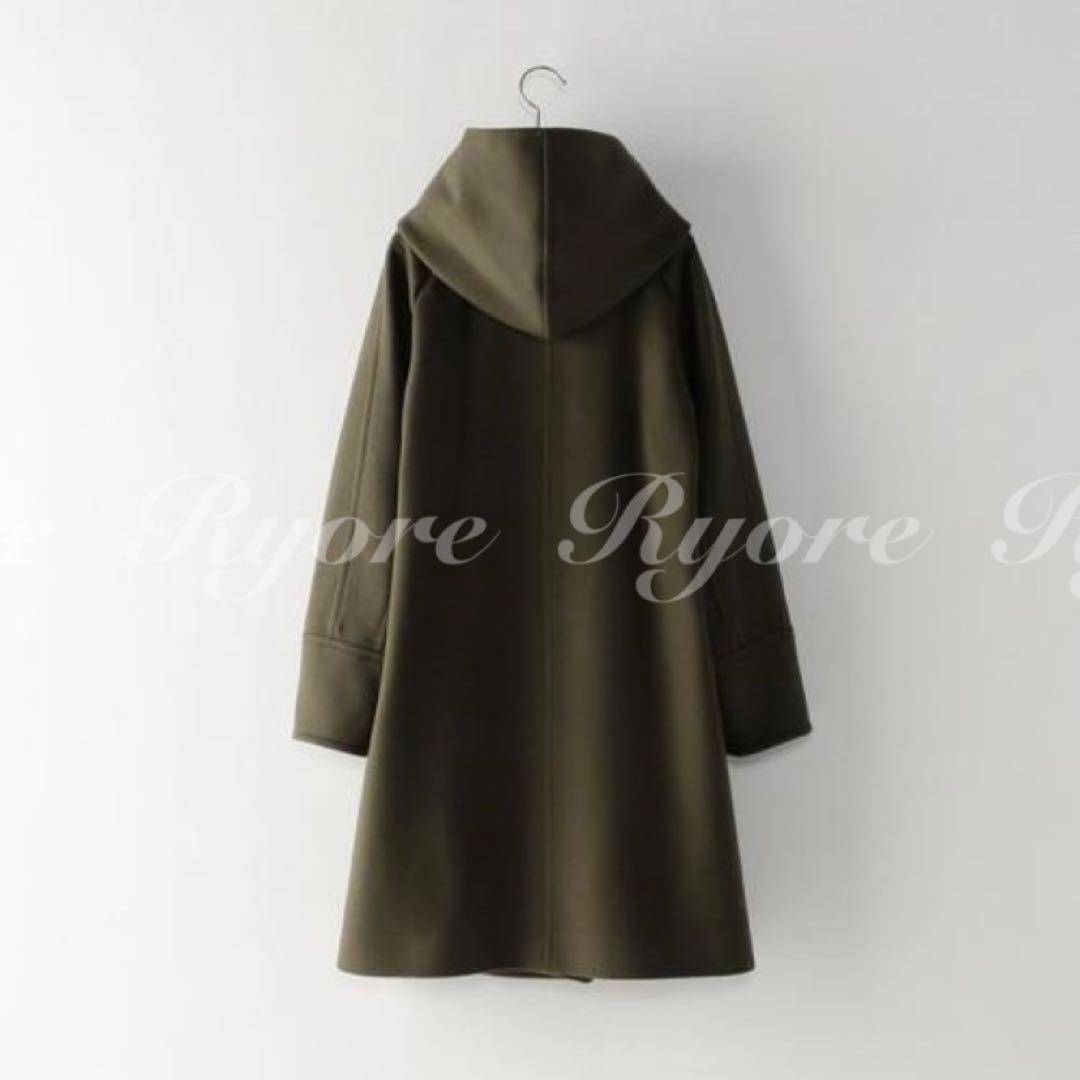 期間限定⚠️【美品】STEVEN ALAN ビーバーメルトンフーデッドコート 画像2