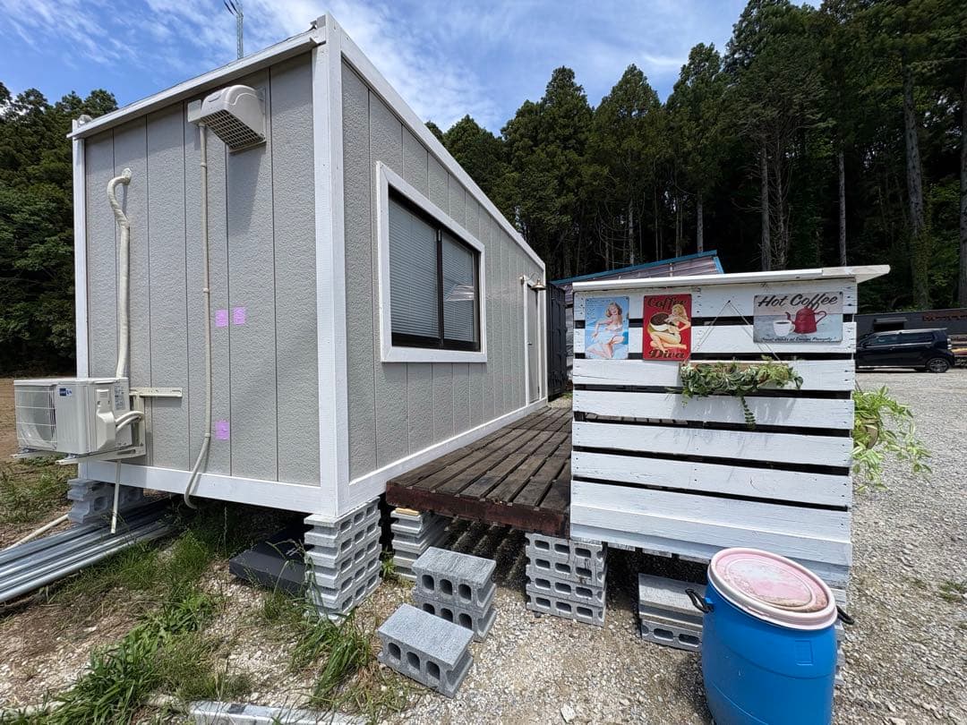 コンテナハウス！ウッドデッキ付き！家具家電付き！屋根断熱！ 画像4