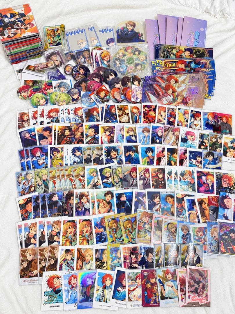 あんスタ グッズ 225点 大量まとめ売り ぱしゃこれ 缶バッジ アクリル CD