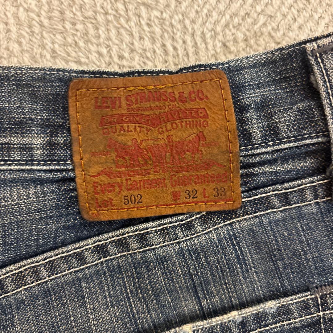 Levi's 502 ストレートデニム W32 L33 画像2