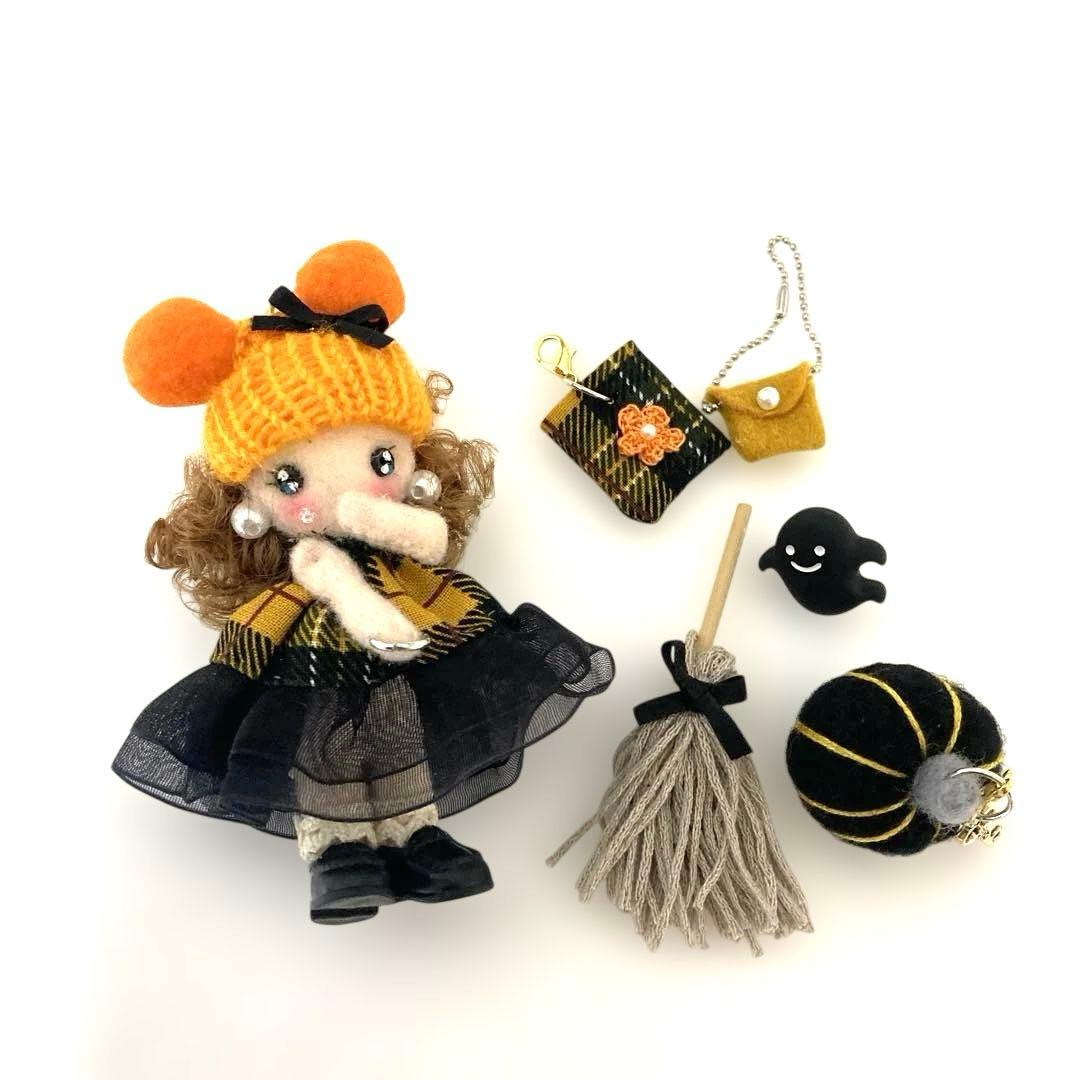 ‪❤︎︎常凛‪❤︎︎様専用☆ハロウィン／カントリードール ちびちびドールチャーム B 画像2