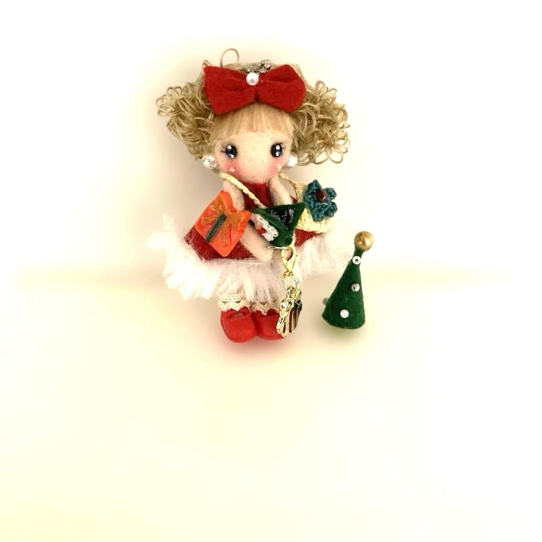 ‪❤︎︎常凛‪❤︎︎様専用／カントリードール ドールチャーム ちびちびチャームXmasD 画像3