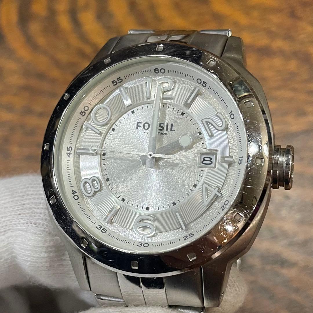 FOSSIL フォッシル 腕時計 AM4205シルバー クォーツ 画像4