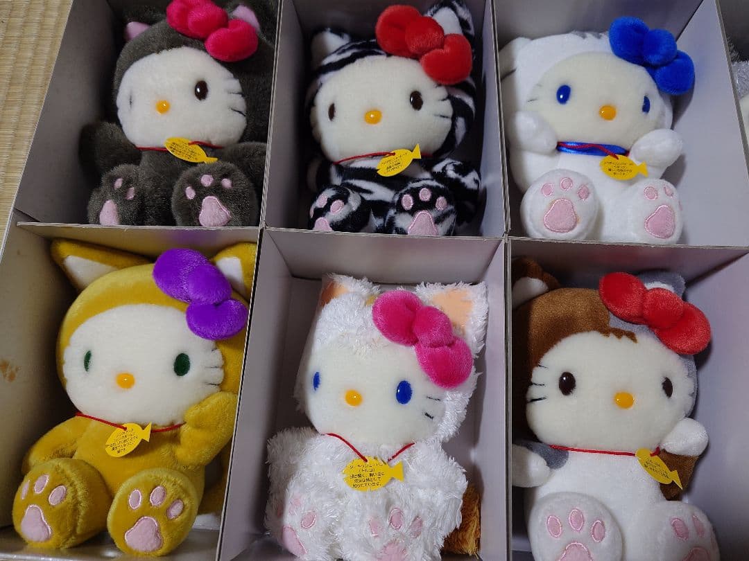 激レア ハローキティぬいぐるみセット 10体 世界のネココレクション 画像2