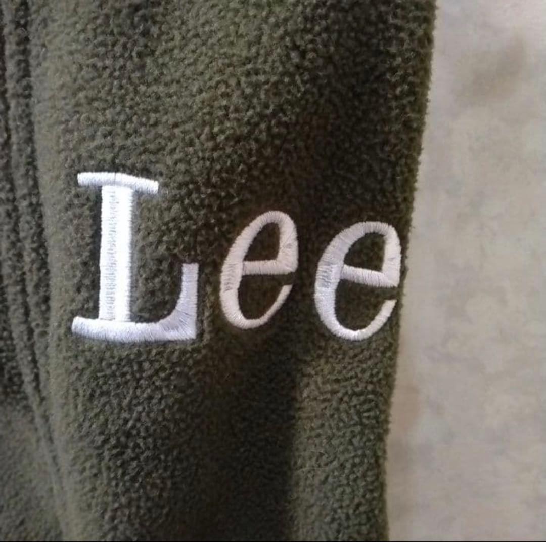 Lee ペットパラダイス 犬用つなぎ フリース カーキ 画像4