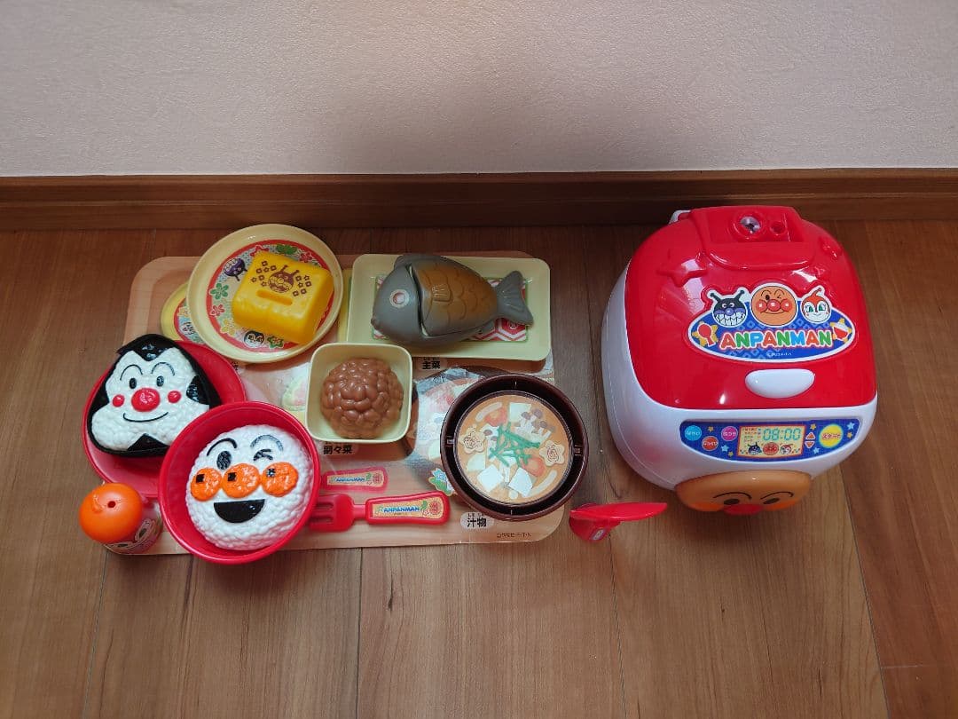 アンパンマン おしゃべり炊飯器セット 画像2