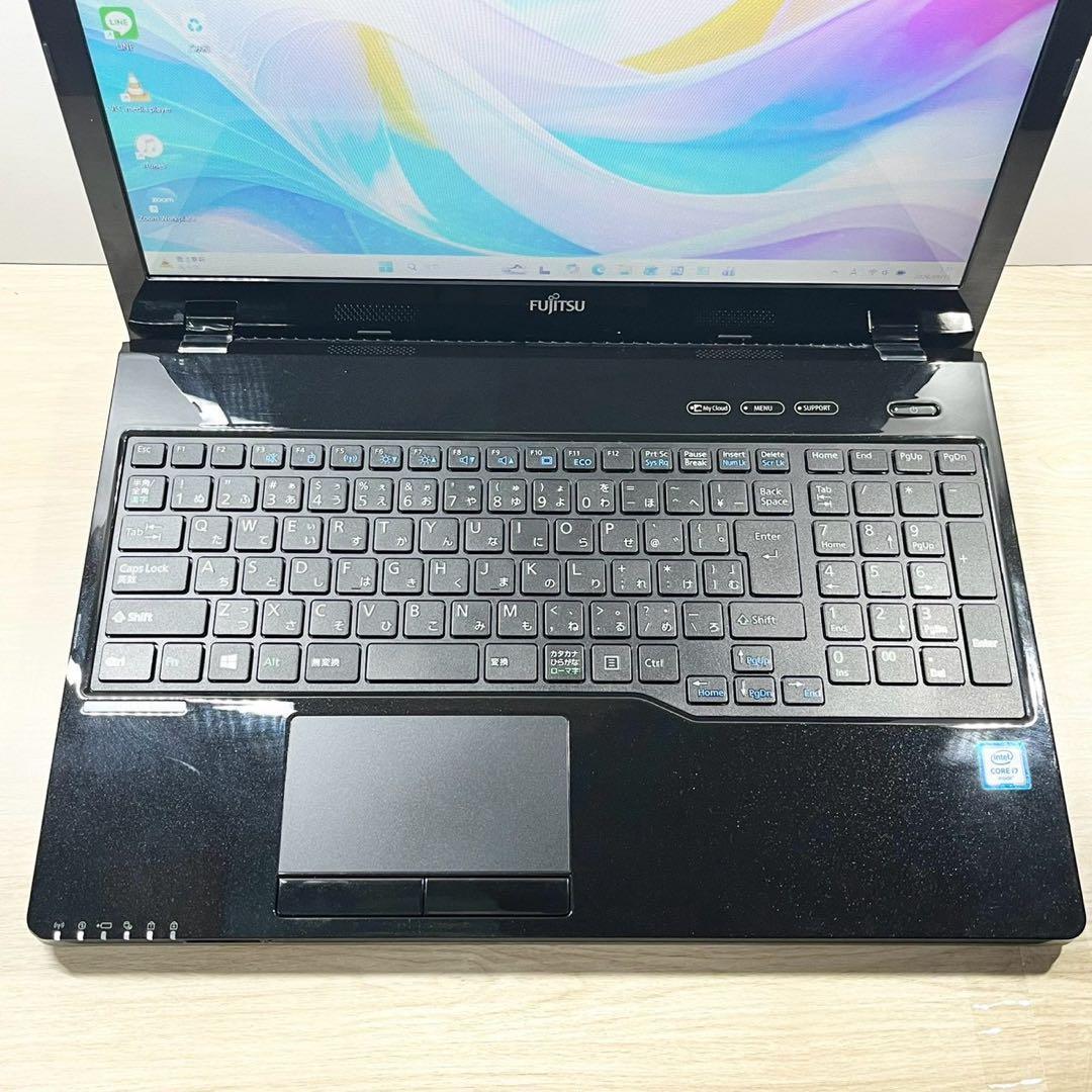 Core i7✨爆速SSD Windows11ノートパソコン カメラ DVD 画像4