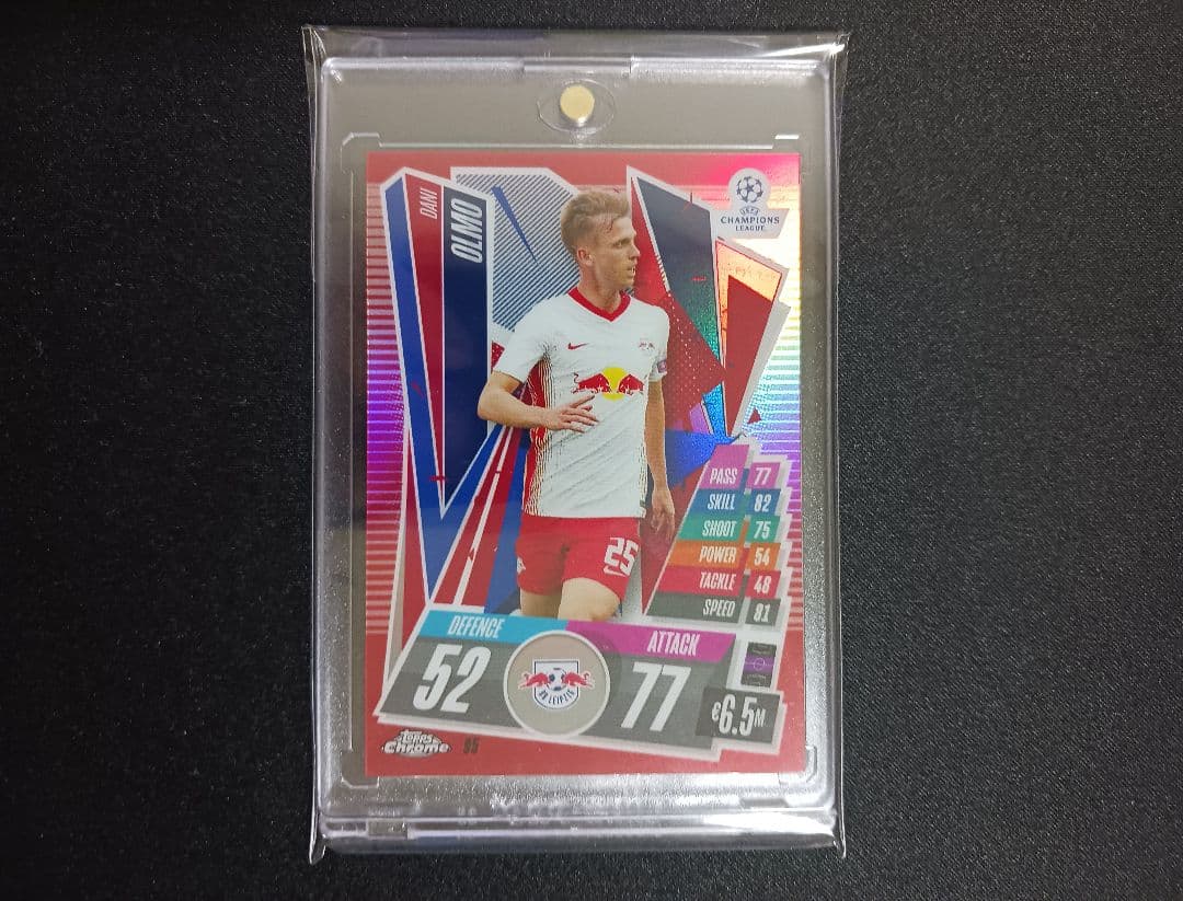 カラーマッチ 5枚限定 ダニオルモ dani olmo Topps Chrome