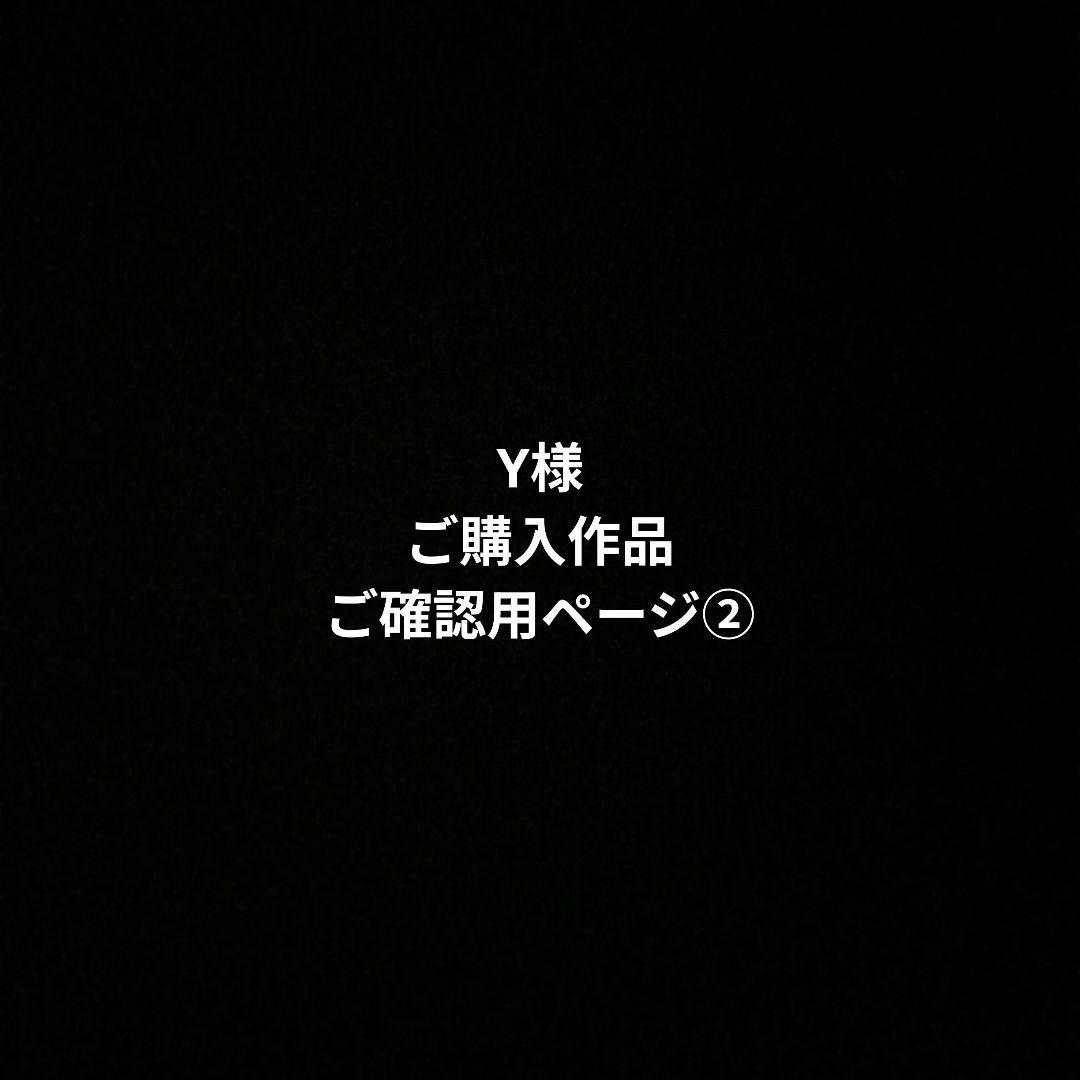 Y様 ご購入作品 ご確認用ページ②