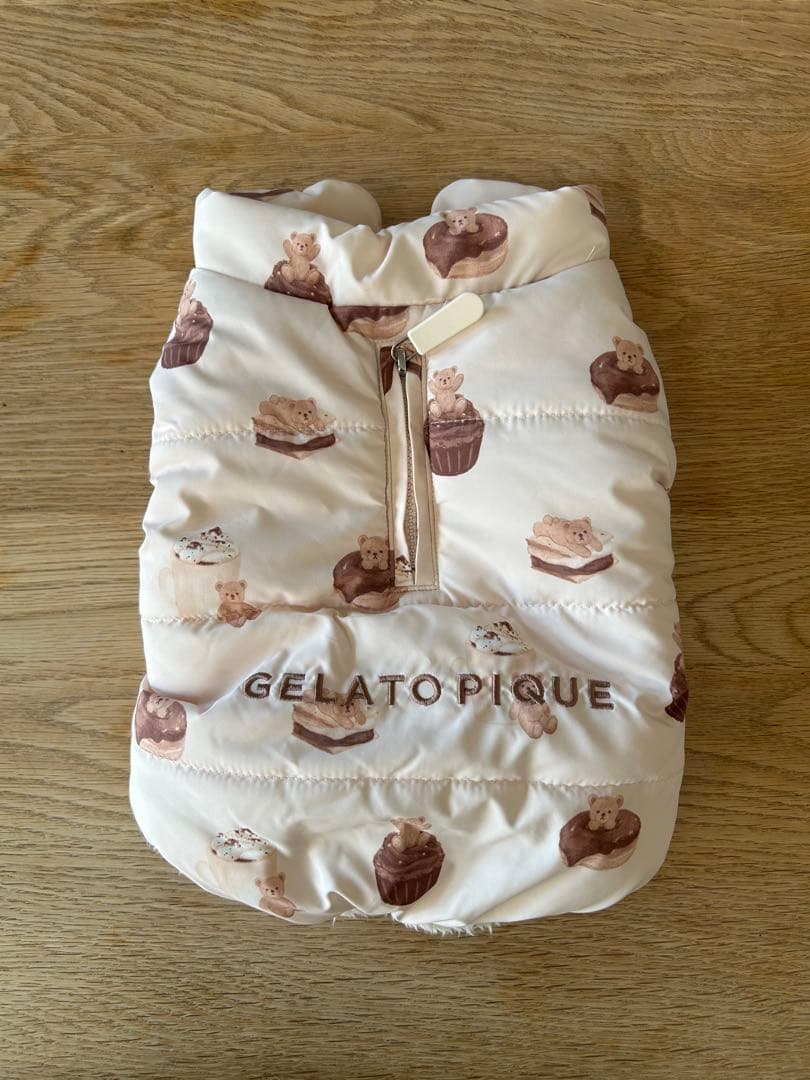 GELATO PIQUE 犬用 中綿ベスト Mサイズ