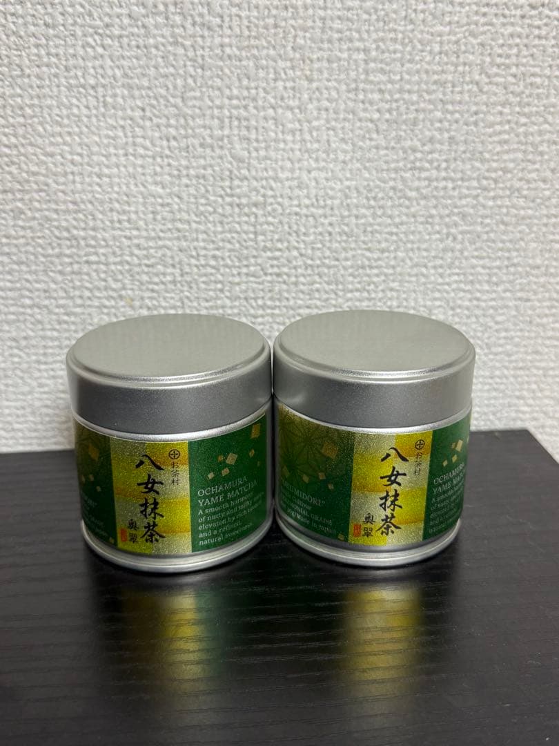 お茶村 八女抹茶 奥翠 30g 2缶セット